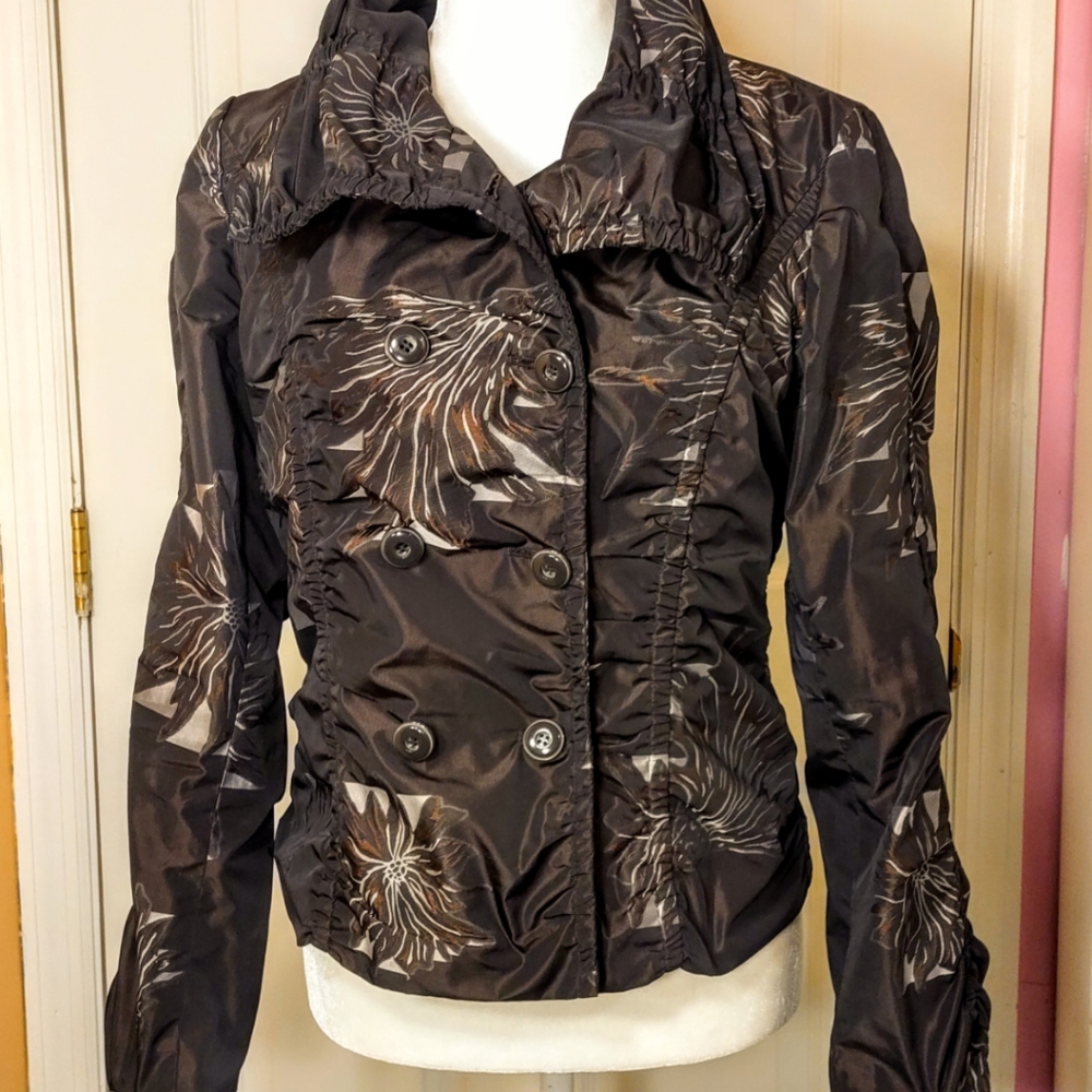 Gorgeous Iridescent Chocolate Brown Jacket
